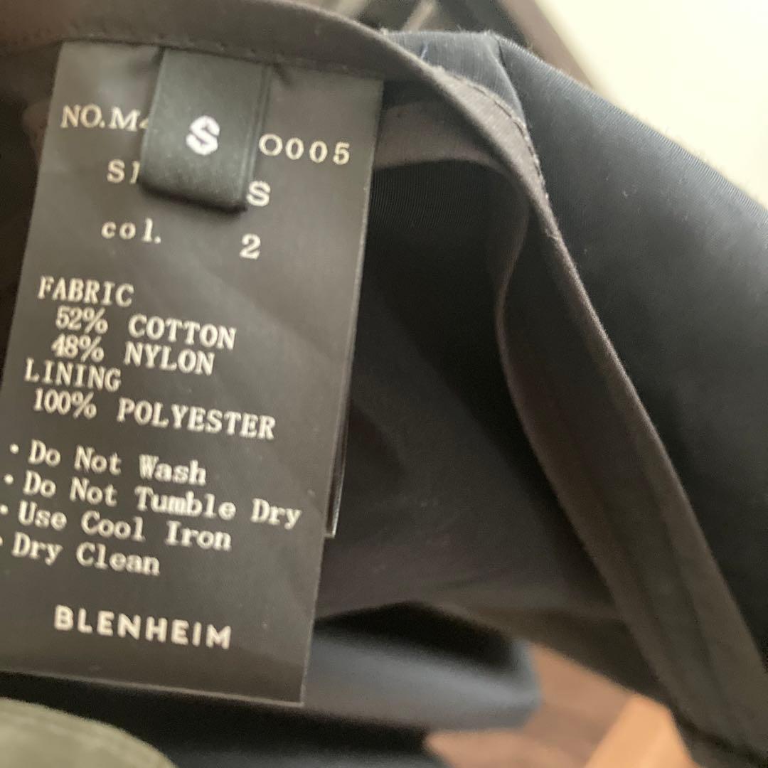 【美品】BLENHEIM ネイビー オーバーサイズトレンチコート