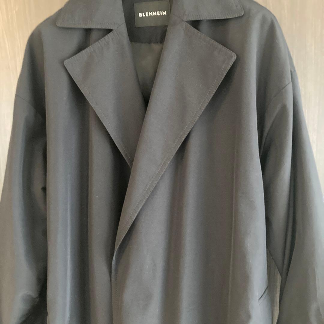 【美品】BLENHEIM ネイビー オーバーサイズトレンチコート