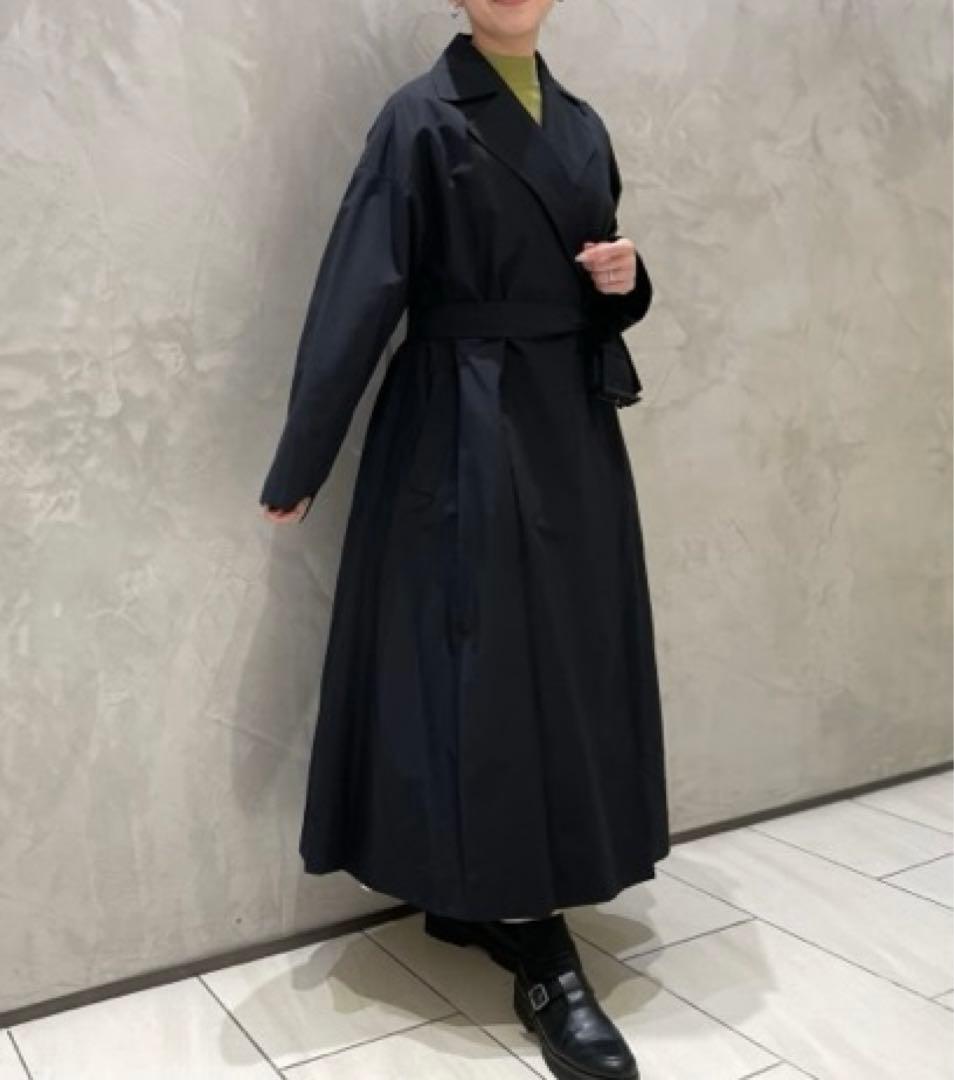 【美品】BLENHEIM ネイビー オーバーサイズトレンチコート