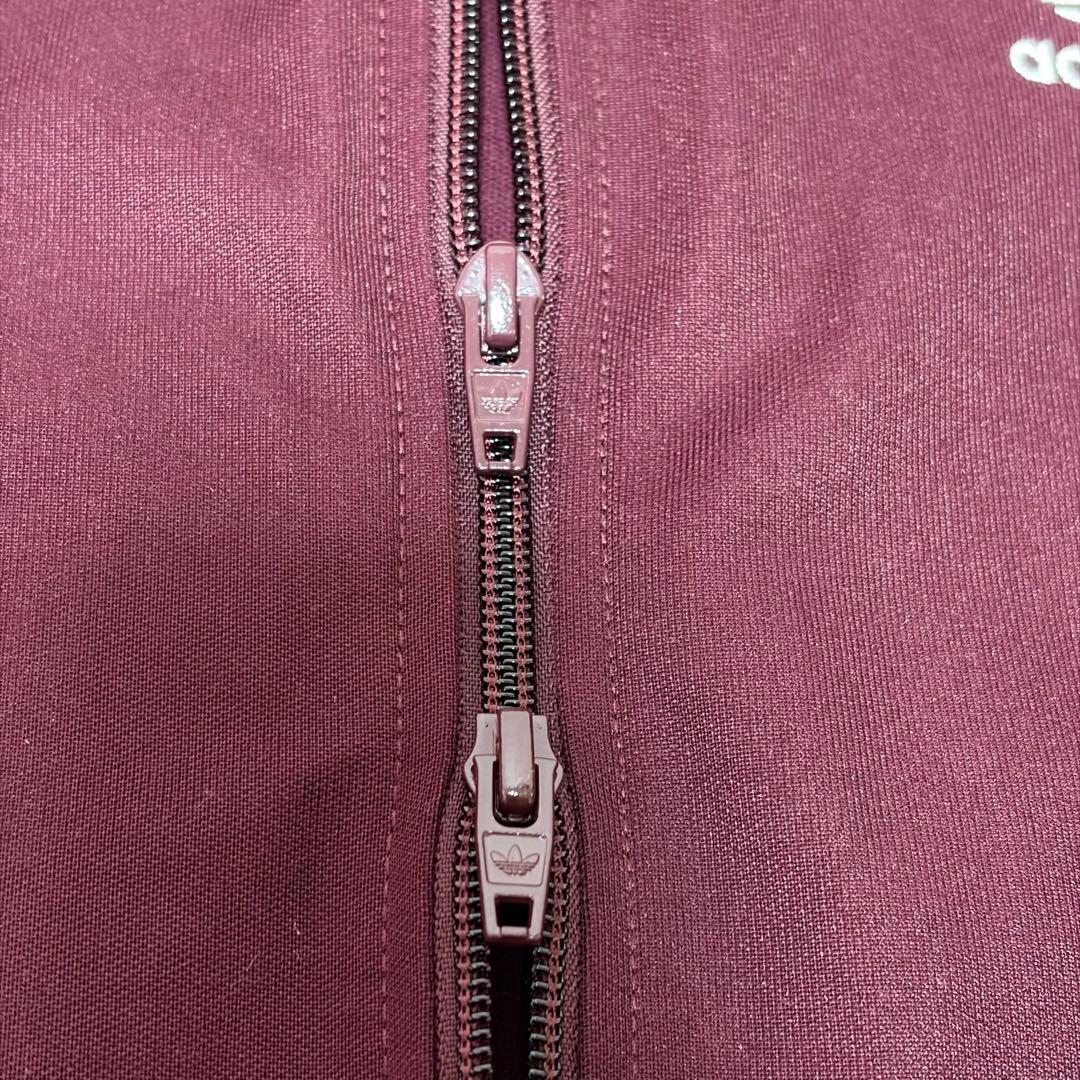 【美品】adidas Beckenbauer track jacket ボルドー