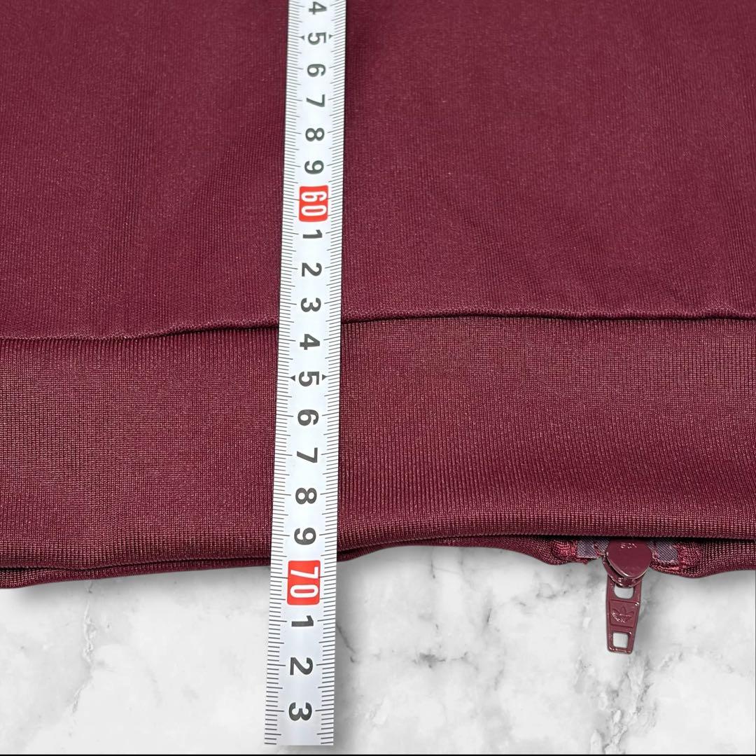 【美品】adidas Beckenbauer track jacket ボルドー