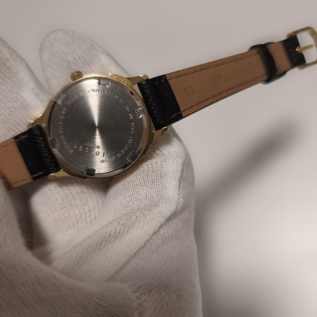 希少！セイコー　ALBA ムーンフェイズ　ベルト&電池交換済み！美品！