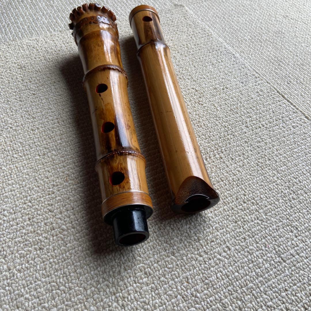 244尺八一尺六寸管竹？山？銘