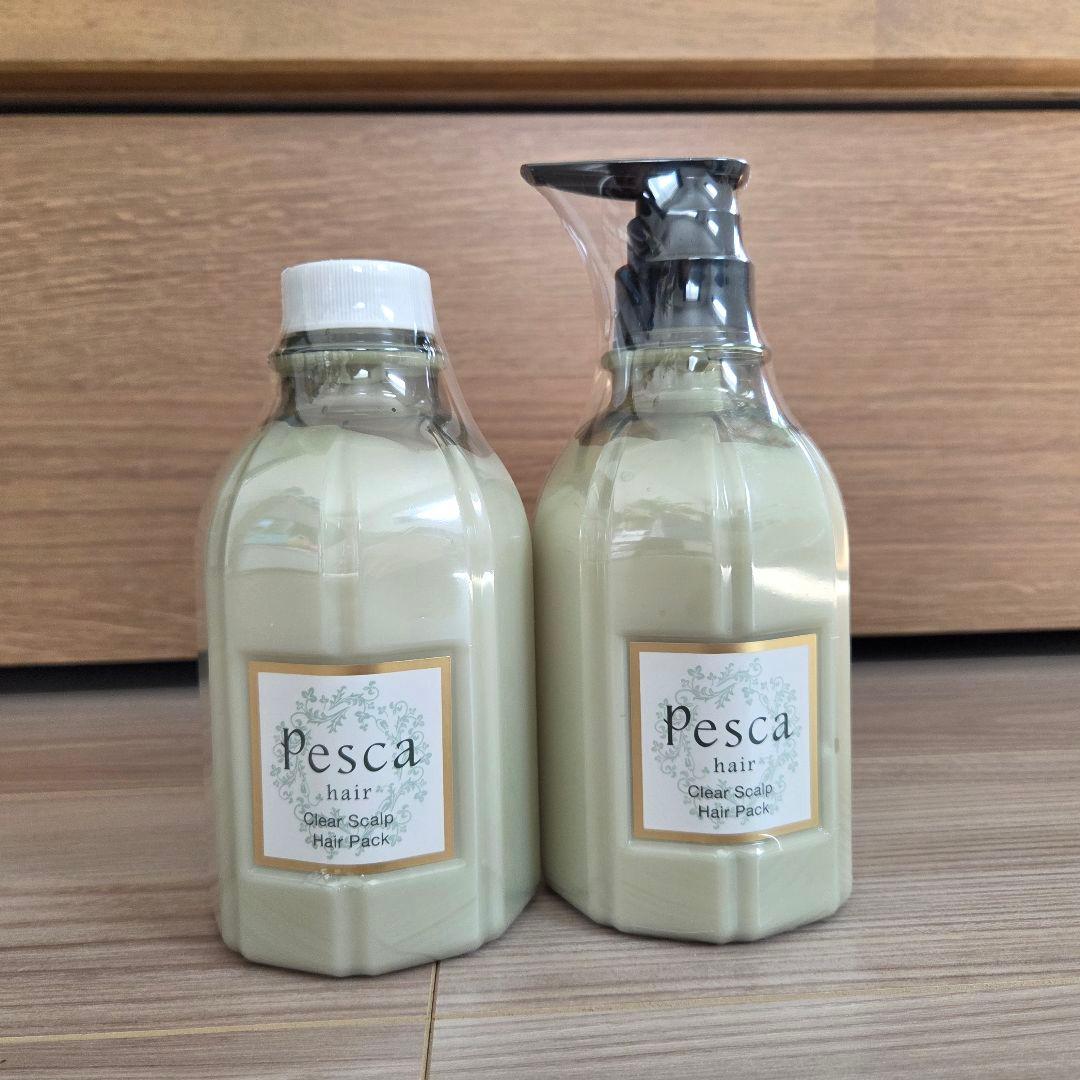Pesca スカルプヘアパック 1本＋詰替用1本セット