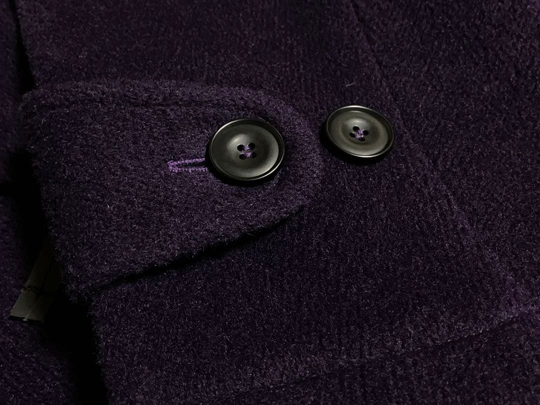 MONTGOMERYウールヘリンボーン ダッフルコート　イギリス製