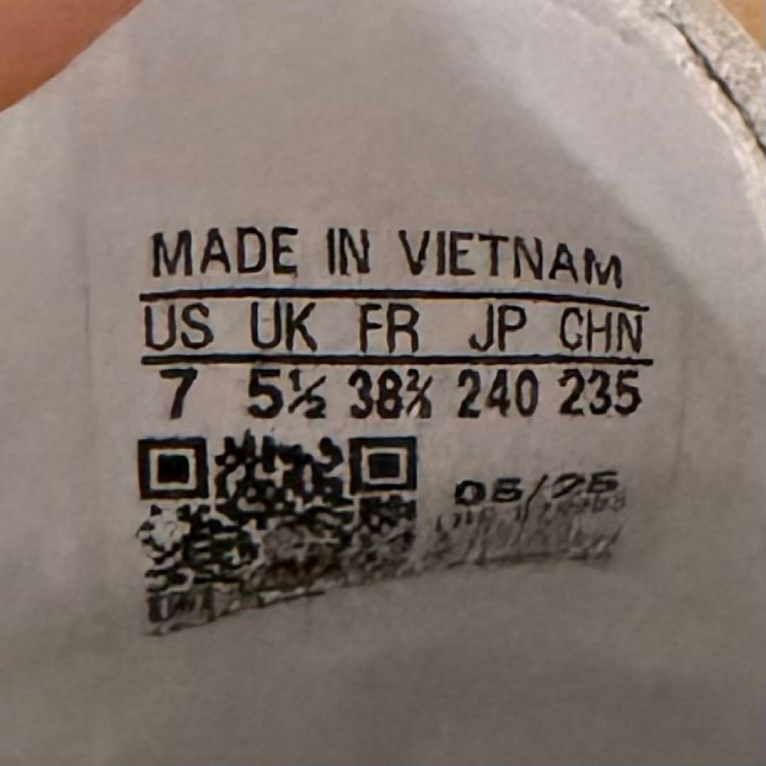 adidas Samba ホワイト/シルバー スニーカー