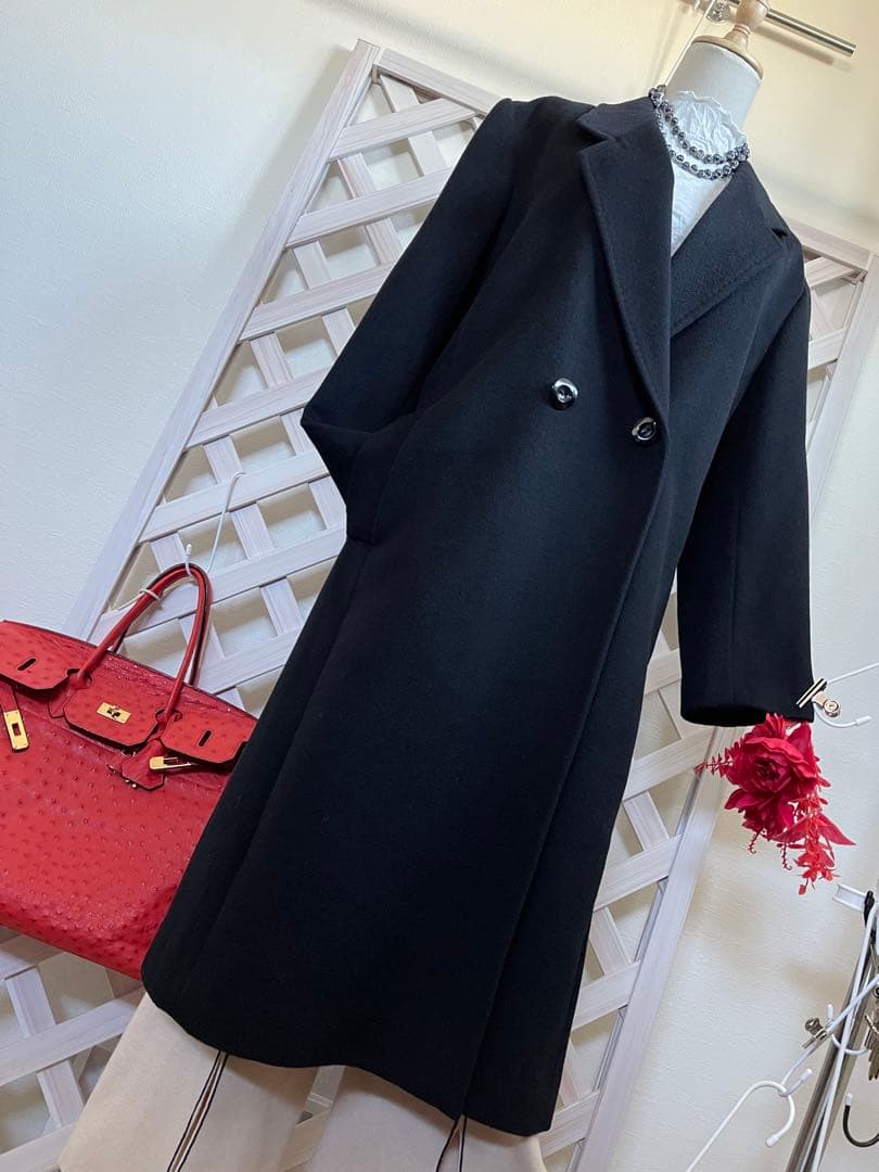 餅*屋様 ⭐︎ カシミヤ100% のチェスター　珍しい⭐︎ 日本製⭐︎⭐︎11号