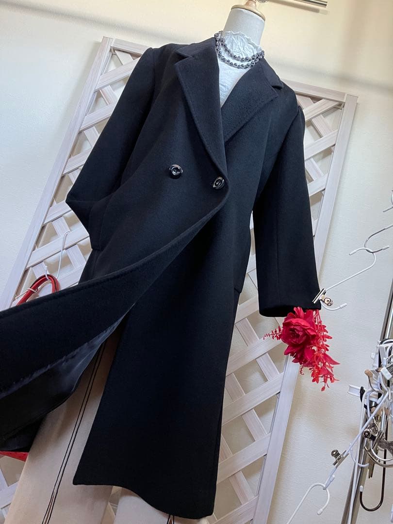 餅*屋様 ⭐︎ カシミヤ100% のチェスター　珍しい⭐︎ 日本製⭐︎⭐︎11号