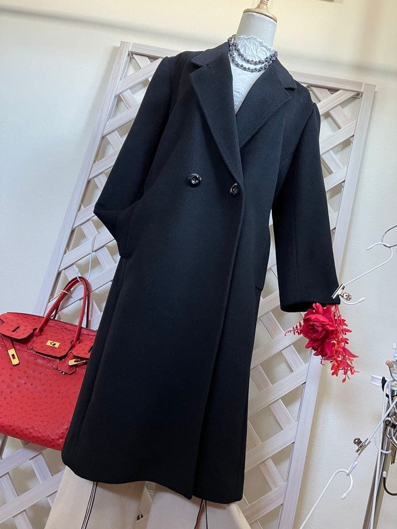 餅*屋様 ⭐︎ カシミヤ100% のチェスター　珍しい⭐︎ 日本製⭐︎⭐︎11号