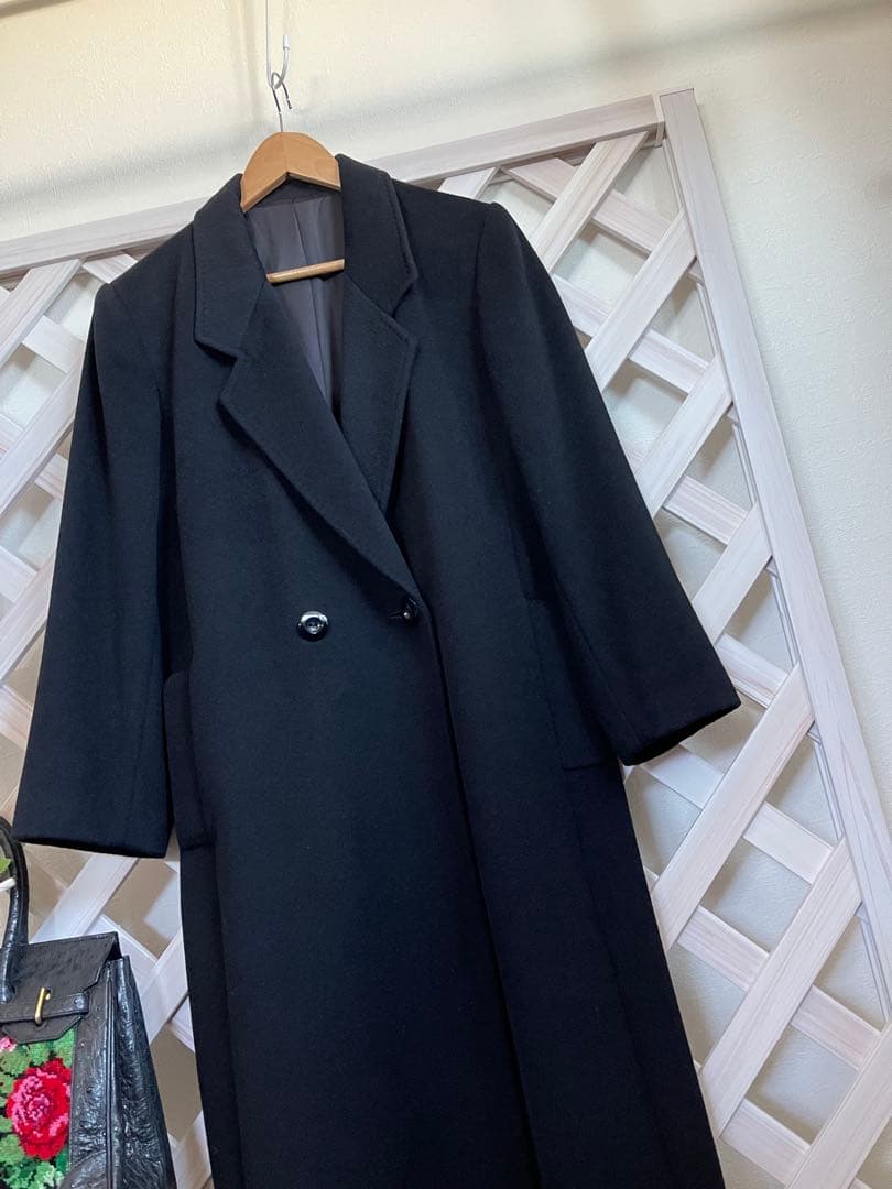 餅*屋様 ⭐︎ カシミヤ100% のチェスター　珍しい⭐︎ 日本製⭐︎⭐︎11号