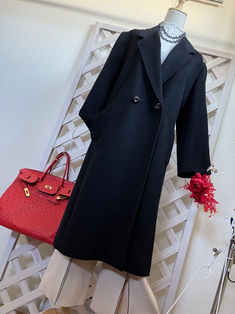 餅*屋様 ⭐︎ カシミヤ100% のチェスター　珍しい⭐︎ 日本製⭐︎⭐︎11号