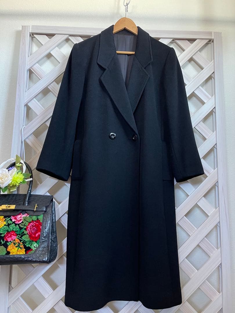 餅*屋様 ⭐︎ カシミヤ100% のチェスター　珍しい⭐︎ 日本製⭐︎⭐︎11号