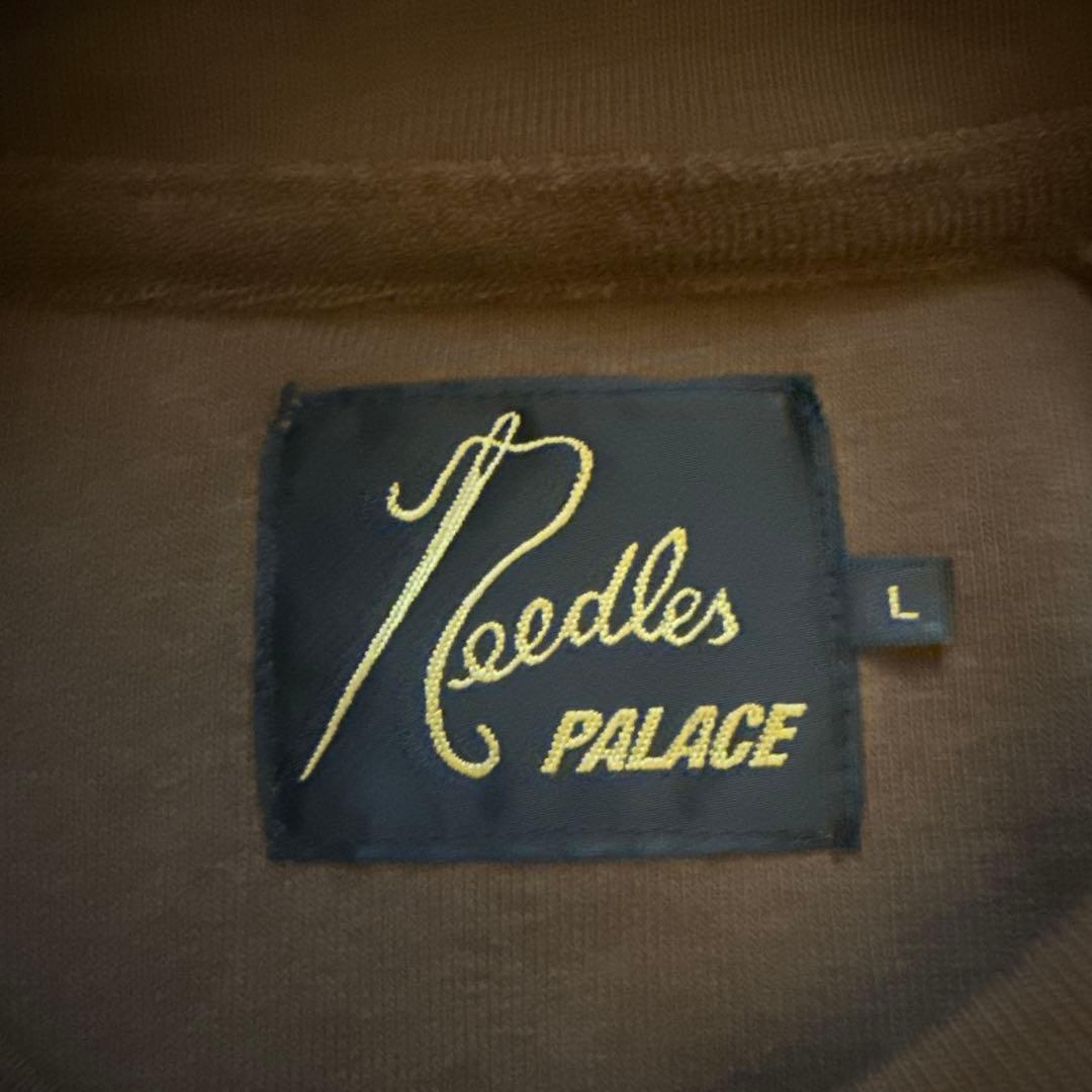 Needles PALACE ブラウン Tシャツ Lサイズ