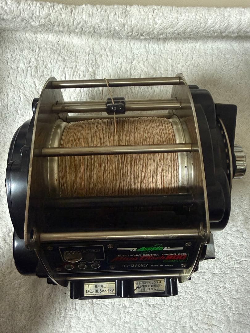 ミヤエポック 800 DX 4SPEED 電動リール 船釣り 12V 中古品