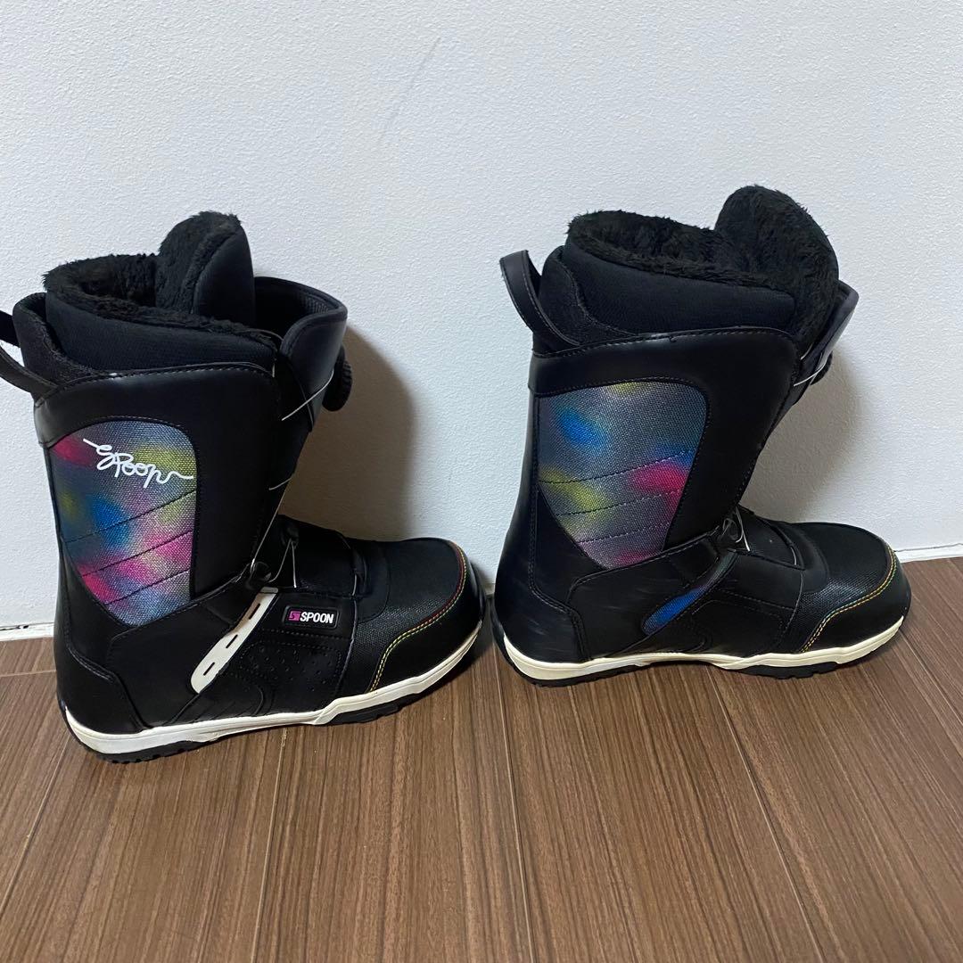 【美品】SPOON スノーボードブーツ BOA ダイヤル 26.5〜27.0cm