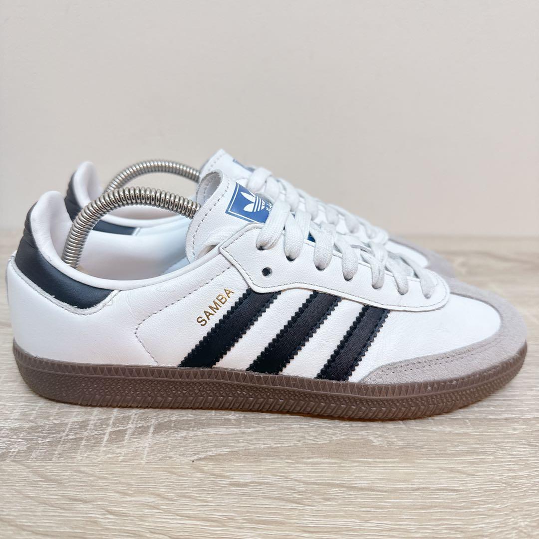 美品 ADIDAS アディダス　SAMBA OG　スニーカー　23.5cm
