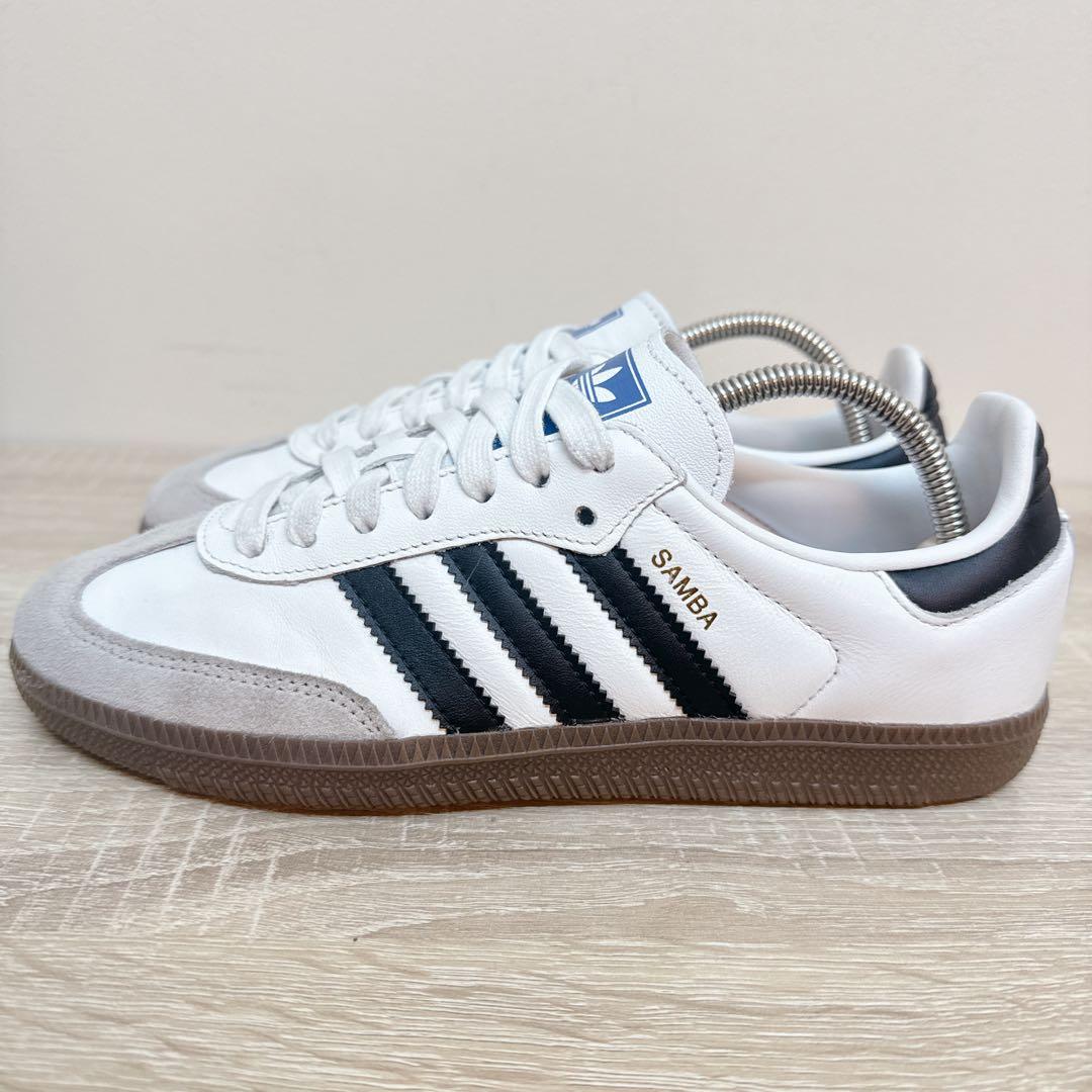 美品 ADIDAS アディダス　SAMBA OG　スニーカー　23.5cm