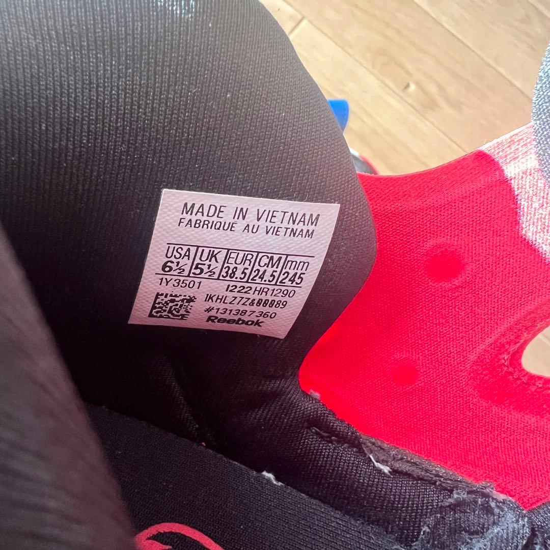 Reebok Instapump Fury レッド/ブラック