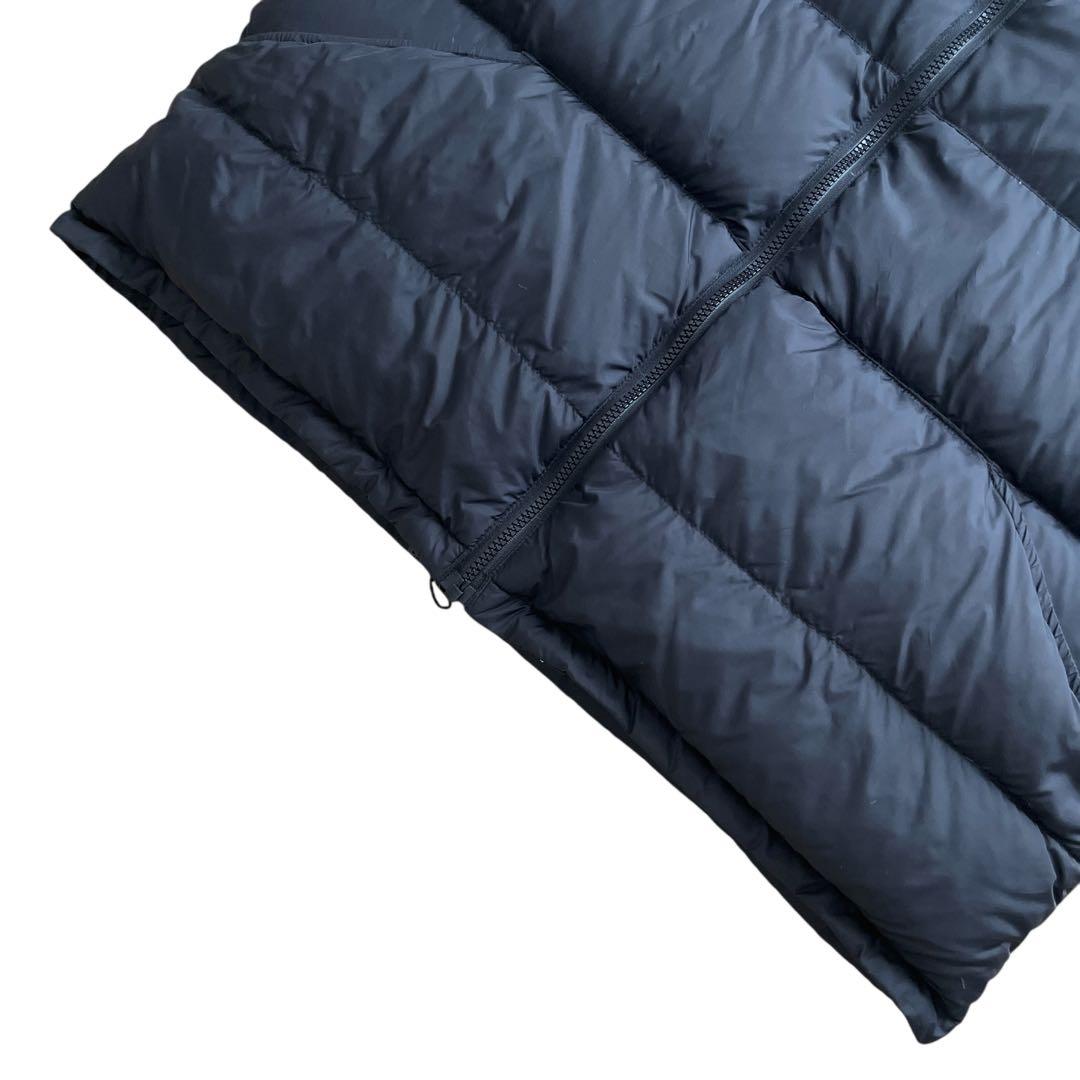 美品 90s ビンテージ MRMOT ダウンベスト ブラック L 刺繍ロゴ