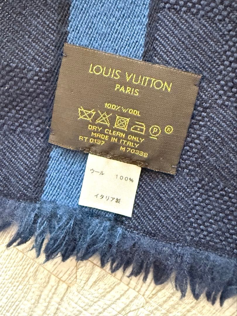LOUIS VUITTON ルイヴィトン マフラー エシャルプ メサジェ
