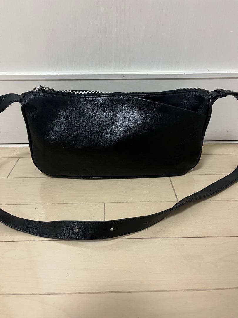 ミニスワローマチショルダーバッグ　黒
