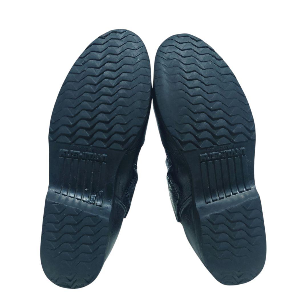 KUSHITANI クシタニ レーシングブーツ バイク 黒 レザー ライディング