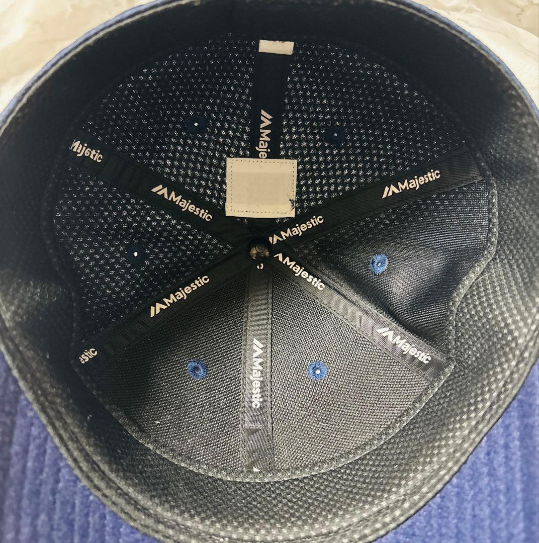 【価格見直し】 外崎修汰 実使用 キャップ