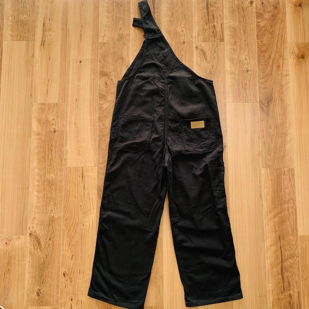 Wrangler 別注 ワンショルダー オーバーオール フレームワーク　黒　M