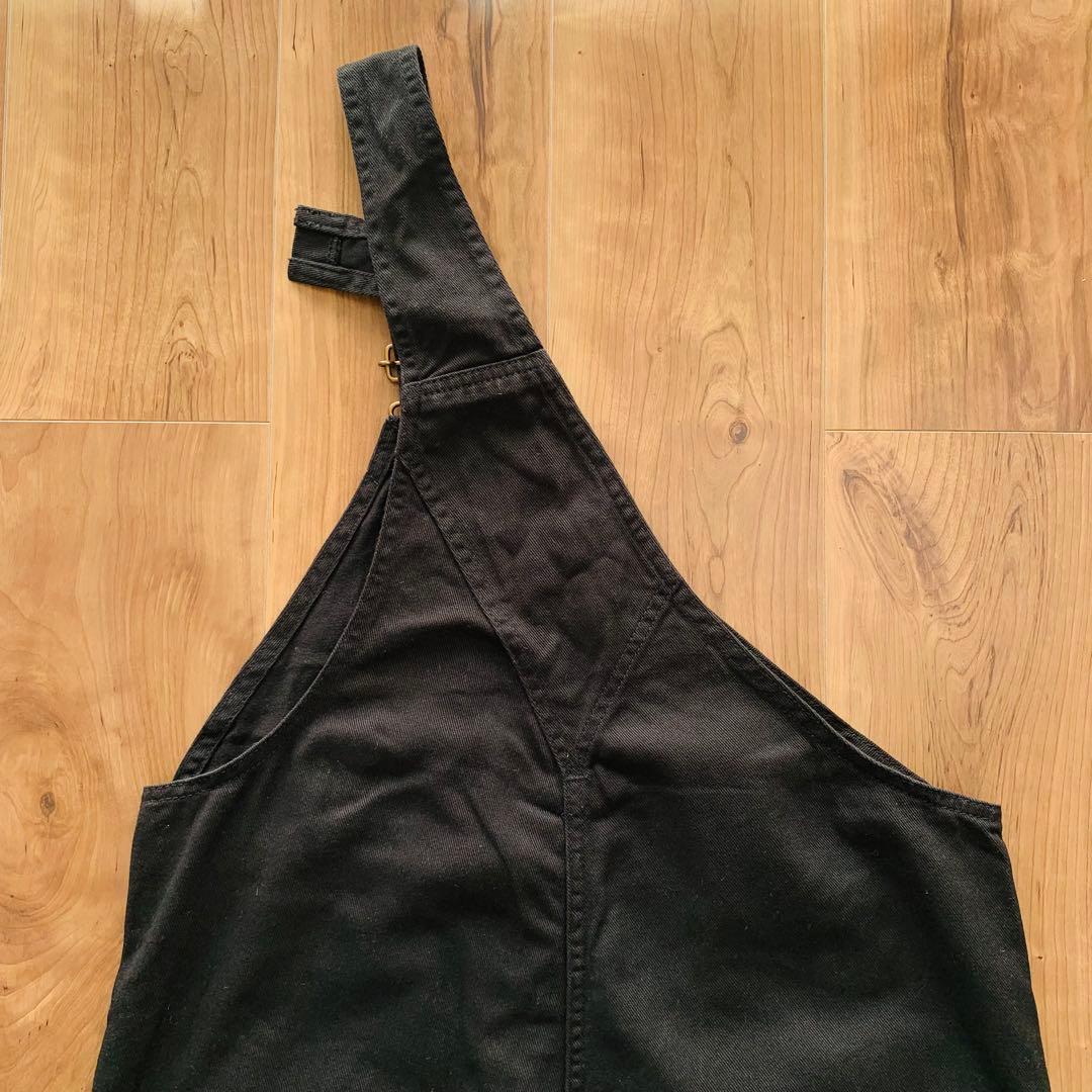 Wrangler 別注 ワンショルダー オーバーオール フレームワーク　黒　M