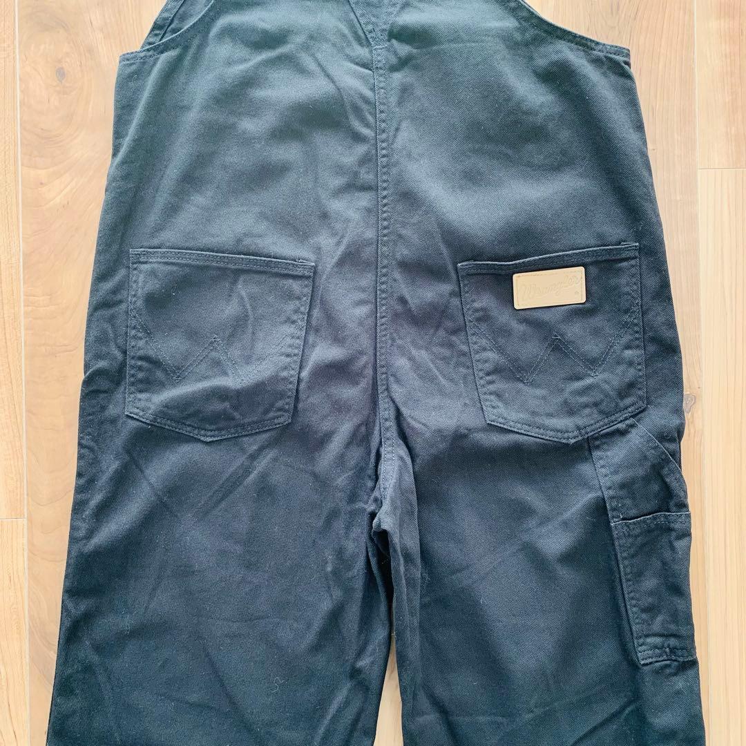 Wrangler 別注 ワンショルダー オーバーオール フレームワーク　黒　M