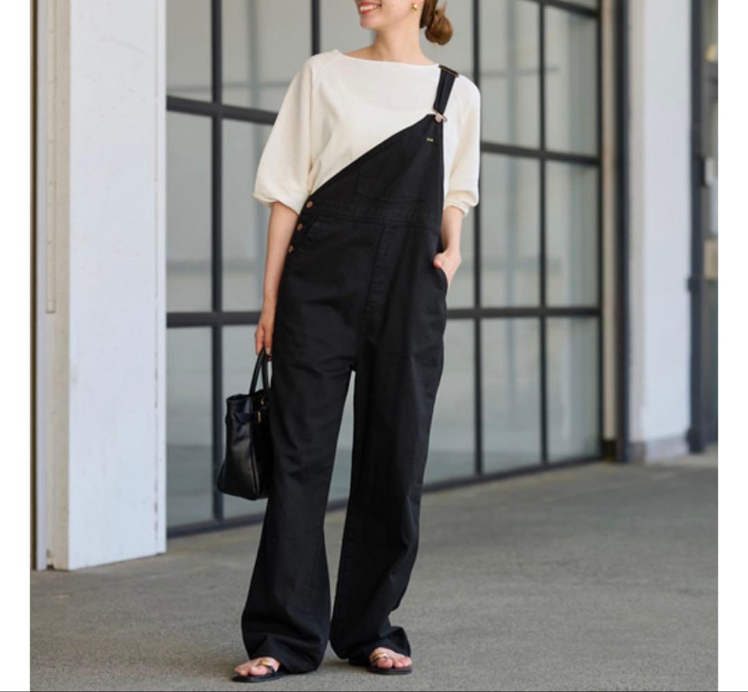 Wrangler 別注 ワンショルダー オーバーオール フレームワーク　黒　M