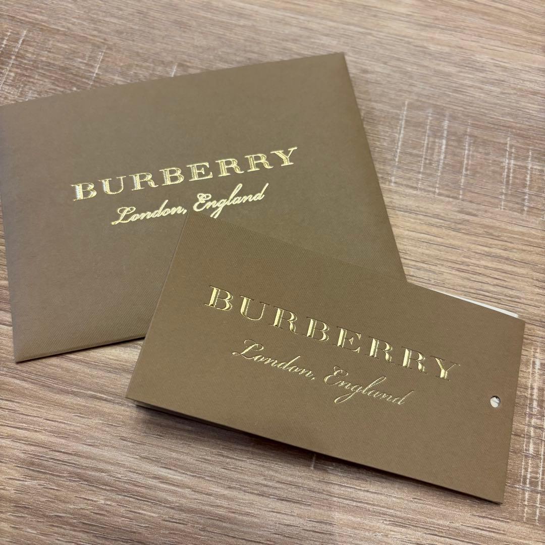 【新品未使用】BURBERRY ネクタイ　ネイビー 赤 ドット柄