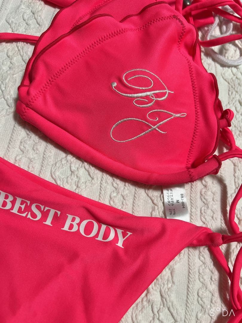 ベストボディジャパン 公式ビキニ ピンク Mサイズ