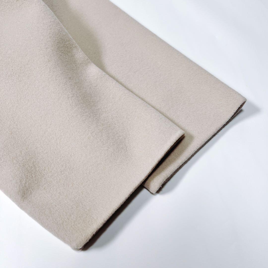 スローブイエナ HAMILTON woolダブルフェイススタンドコート ベージュ