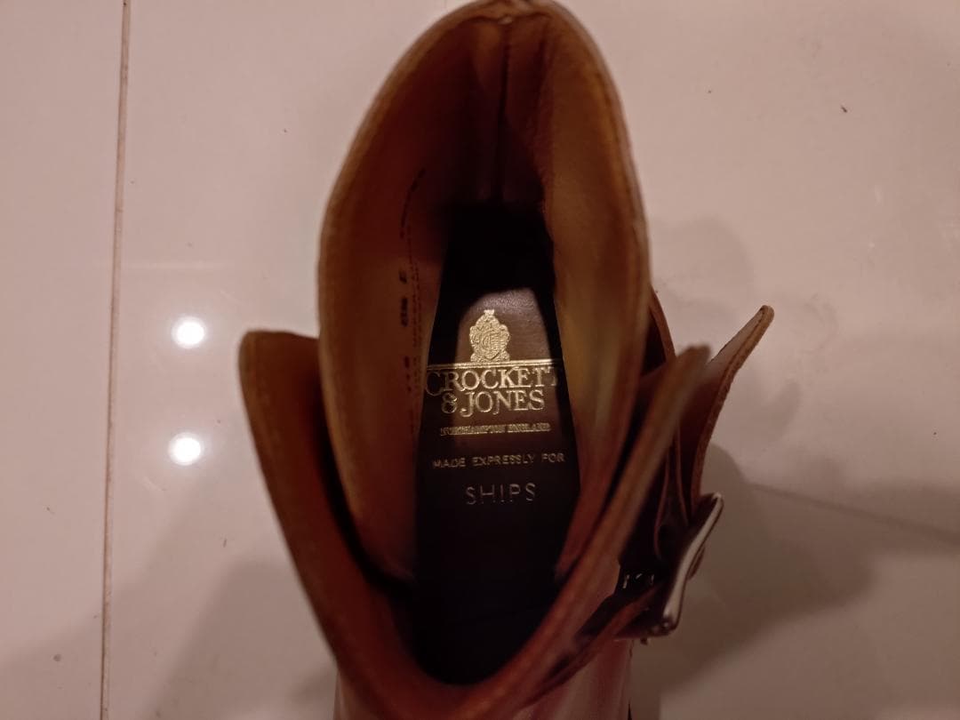 【美品】Crockett&Jones ジョッパーブーツ UK8 1/2 E