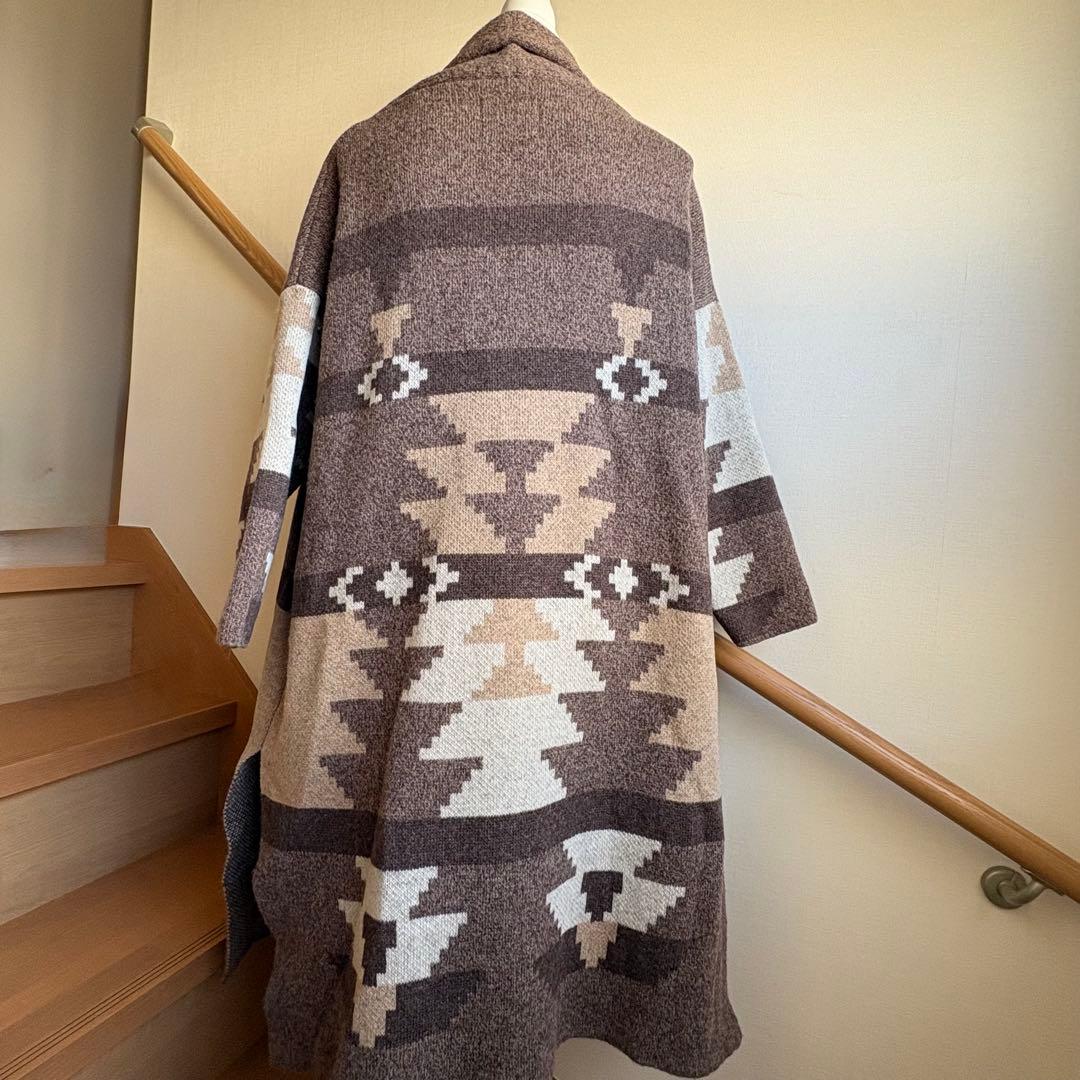 Deuxieme Classe カナディアンセーター　ジャカードニットガウン