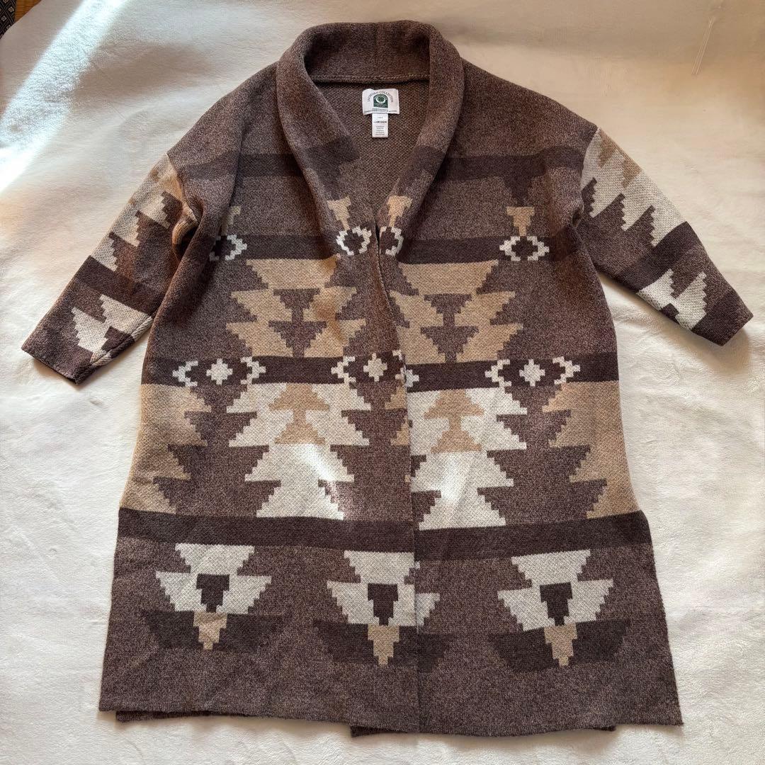 Deuxieme Classe カナディアンセーター　ジャカードニットガウン