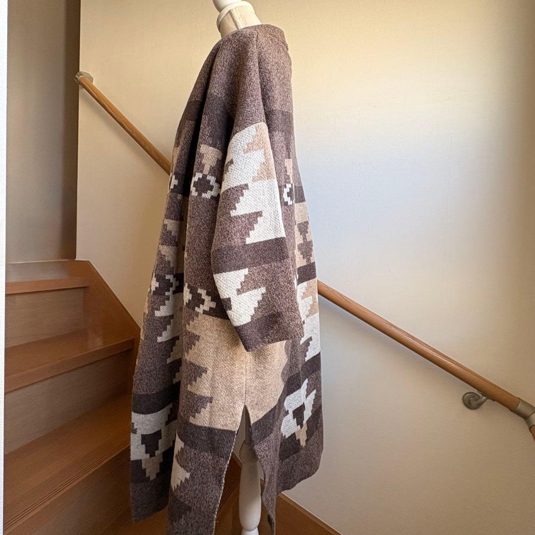 Deuxieme Classe カナディアンセーター　ジャカードニットガウン