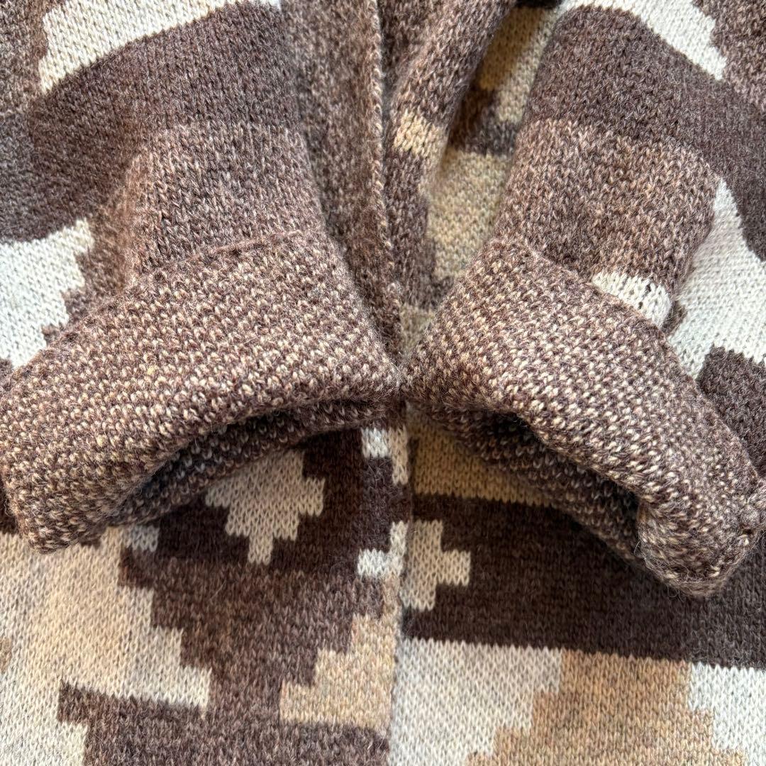 Deuxieme Classe カナディアンセーター　ジャカードニットガウン