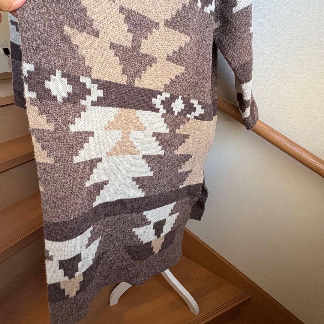 Deuxieme Classe カナディアンセーター　ジャカードニットガウン