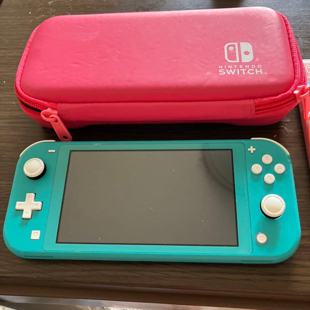 Nintendo Switch Lite + ケース + あつまれどうぶつの森