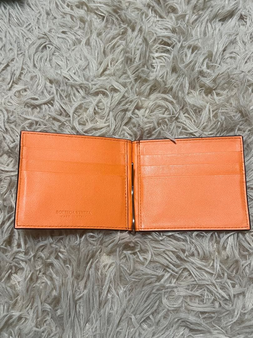 ボッテガヴェネタ マネークリップ 二つ折り財布 箱付き 正規品