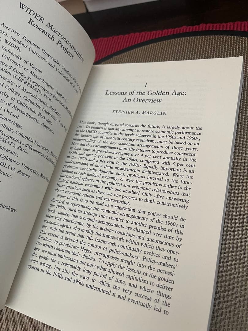 洋書 The Golden Age of Capitalism