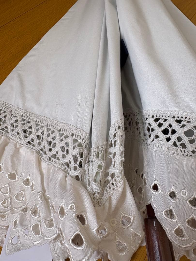 ポロラルフローレン 晴雨兼用 傘 日傘　フリル　未使用品