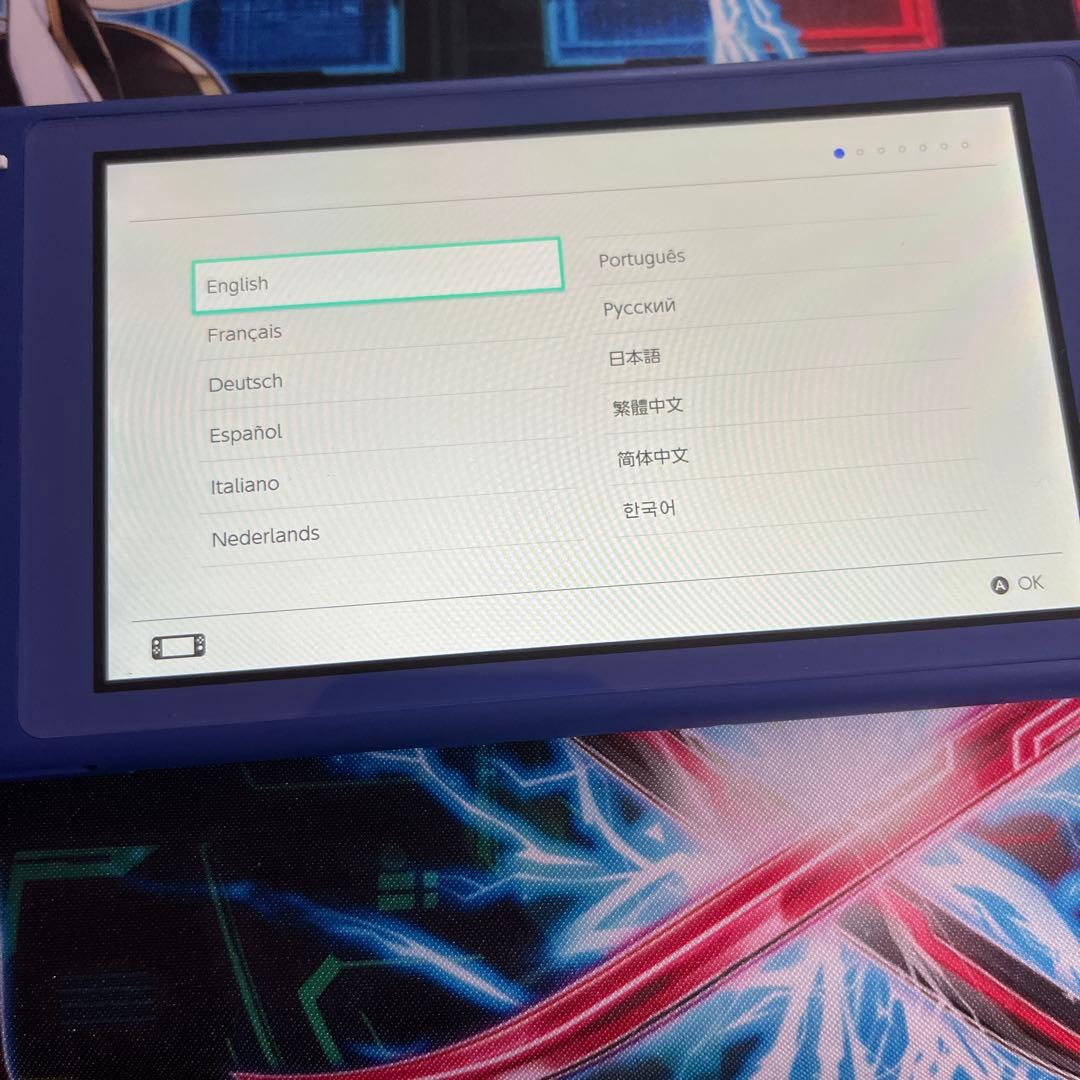 Nintendo Switch Lite 青　充電器なし