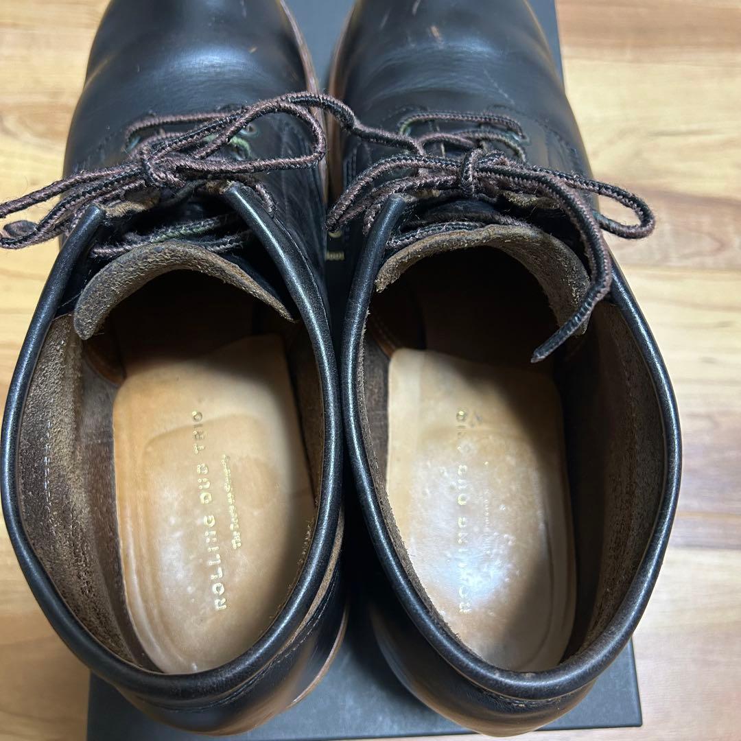 靴 ROLLING DUB TRIO COUPEN OIL BLACK US9