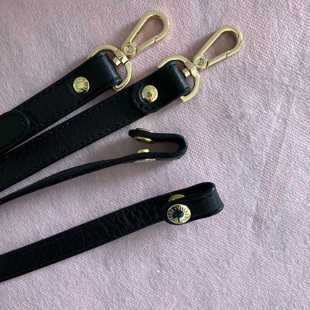 ラシット ソフトレザーショルダーバッグ　2way ブラック