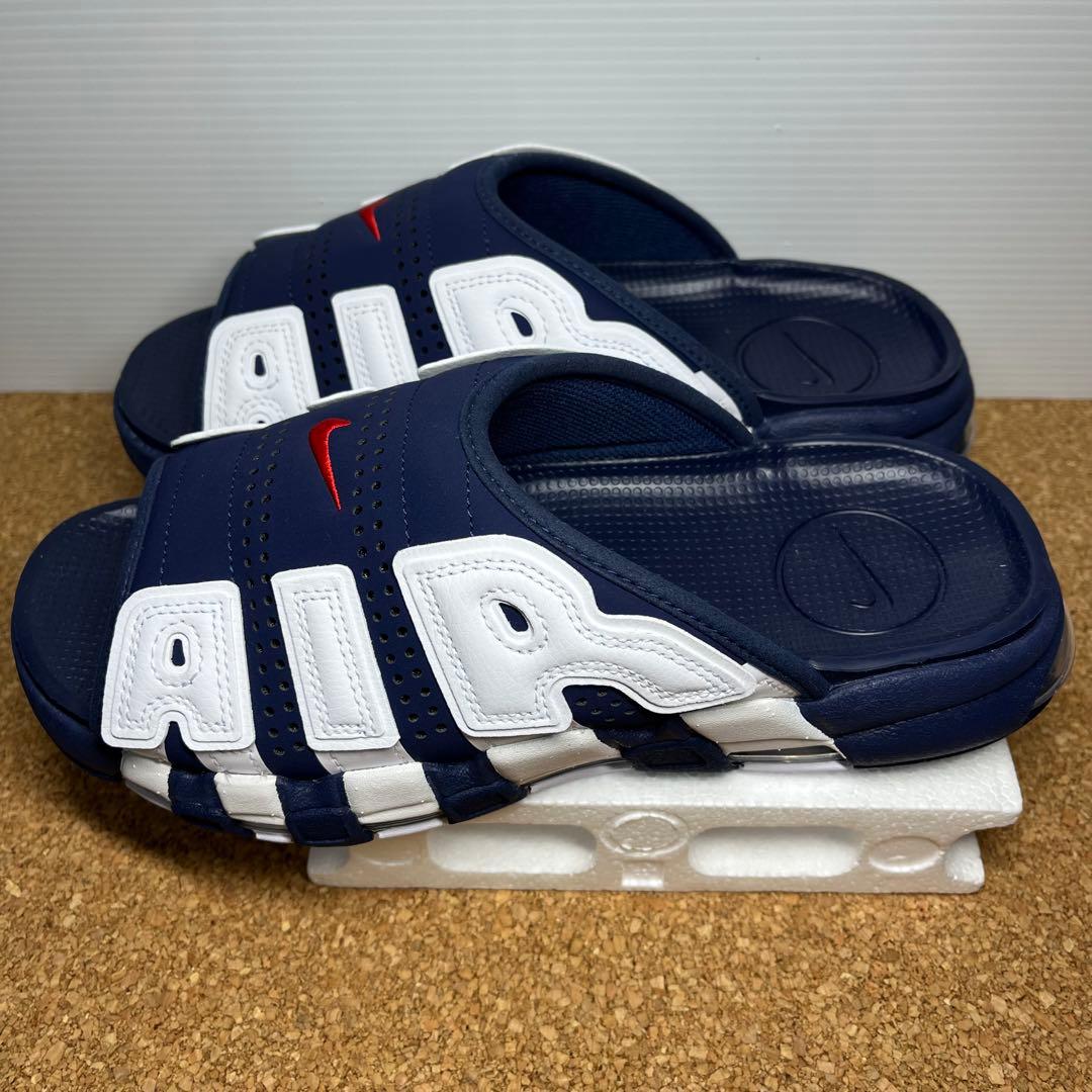 新品未使用】Nike エアモアアップテンポスライドFQ8699ー400/27cm