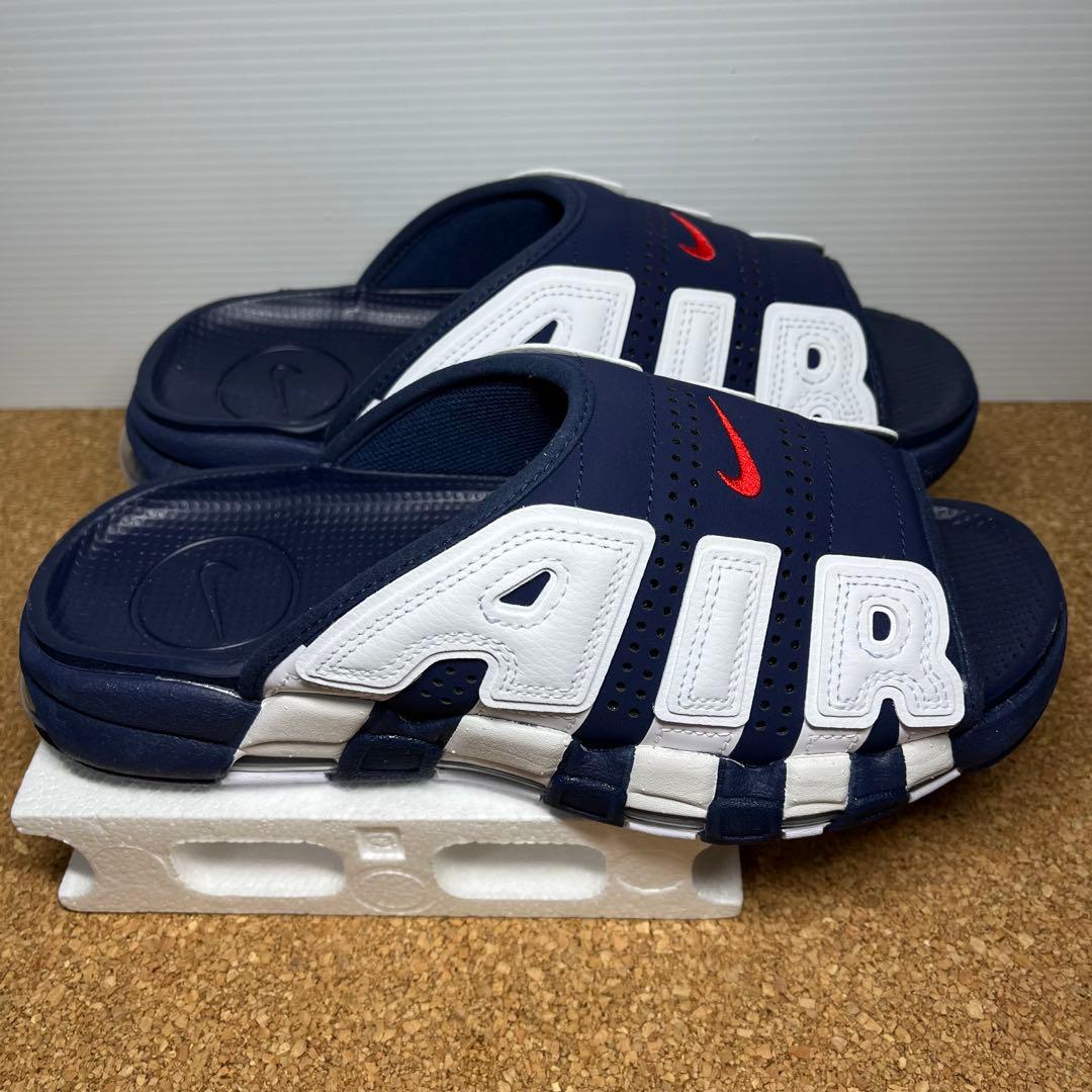 新品未使用】Nike エアモアアップテンポスライドFQ8699ー400/27cm