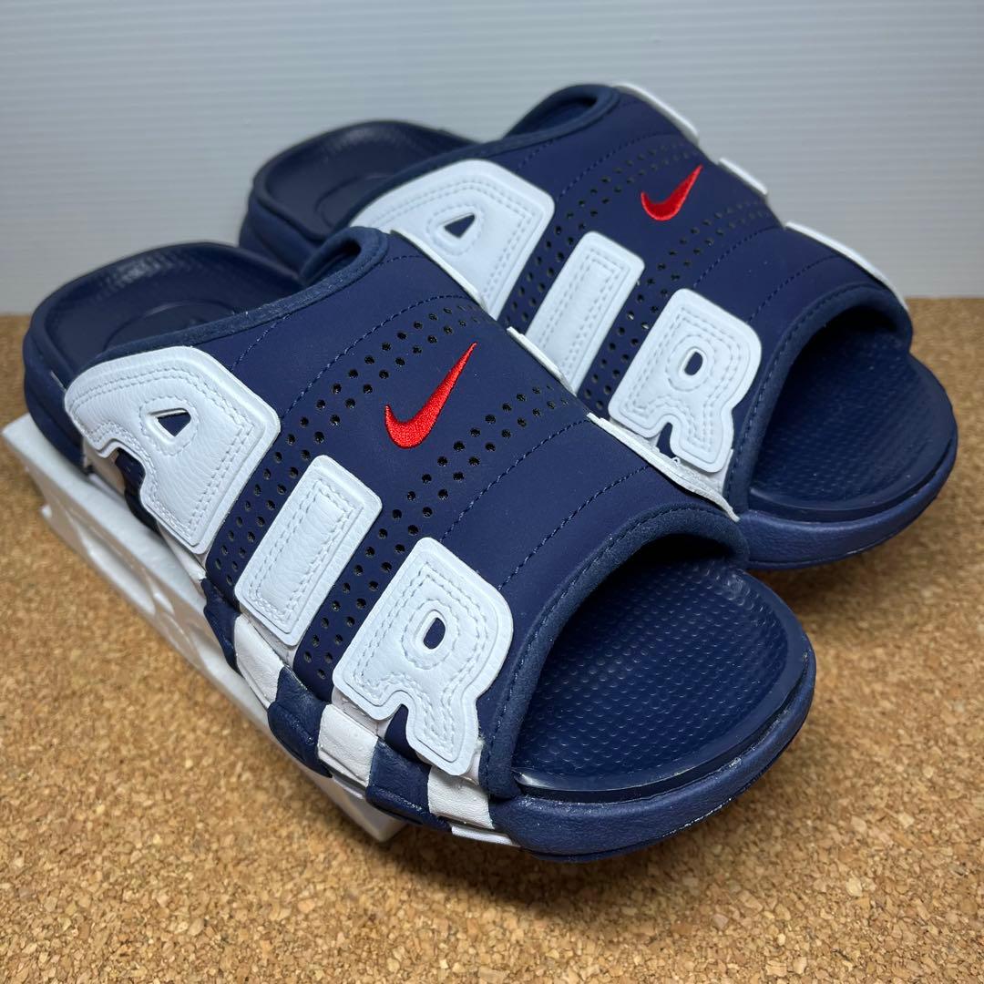 新品未使用】Nike エアモアアップテンポスライドFQ8699ー400/27cm